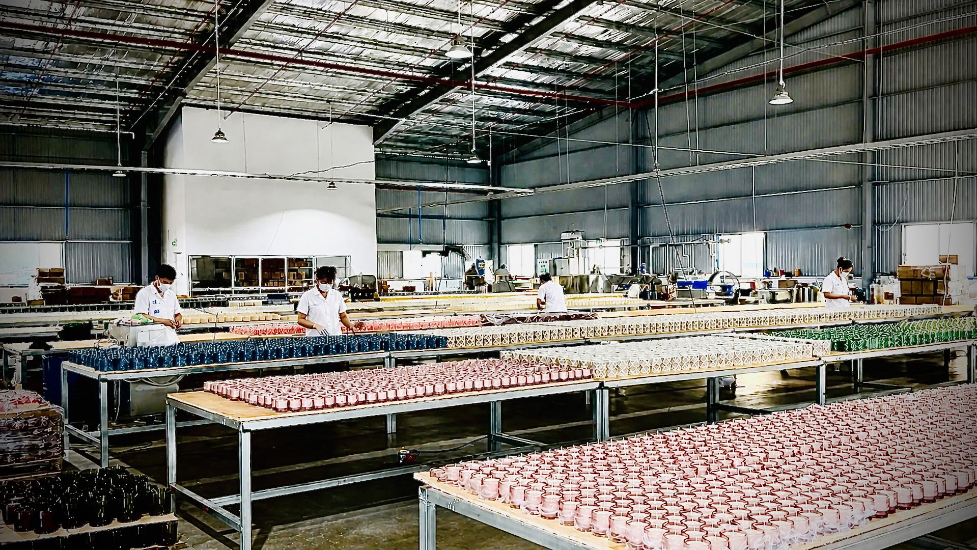 UNION AURA candle production line