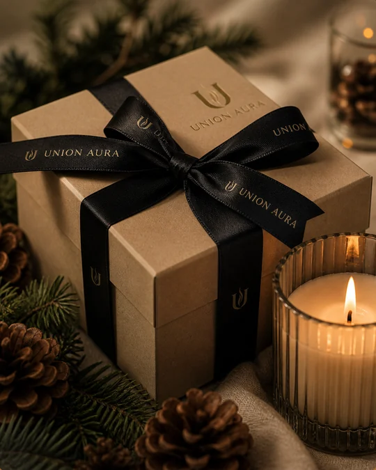 Custom candle and home fragrance gift sets for holiday promotions