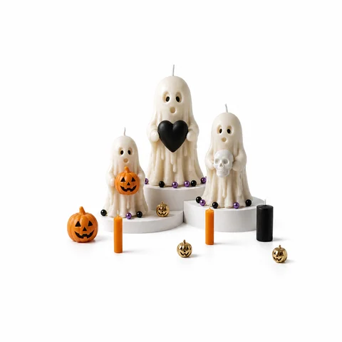 Halloween seasonal candle collection