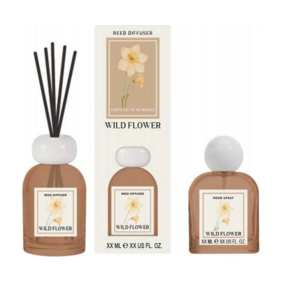 Rose & Jasmine Reed Diffuser – Spring Floral Aromatherapy Home Fragrance with Black Sticks, 100ml (3.4 fl oz) product